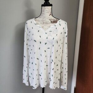 NWT Maurices, Thermal, Long-sleeved, V-neck, Shirt